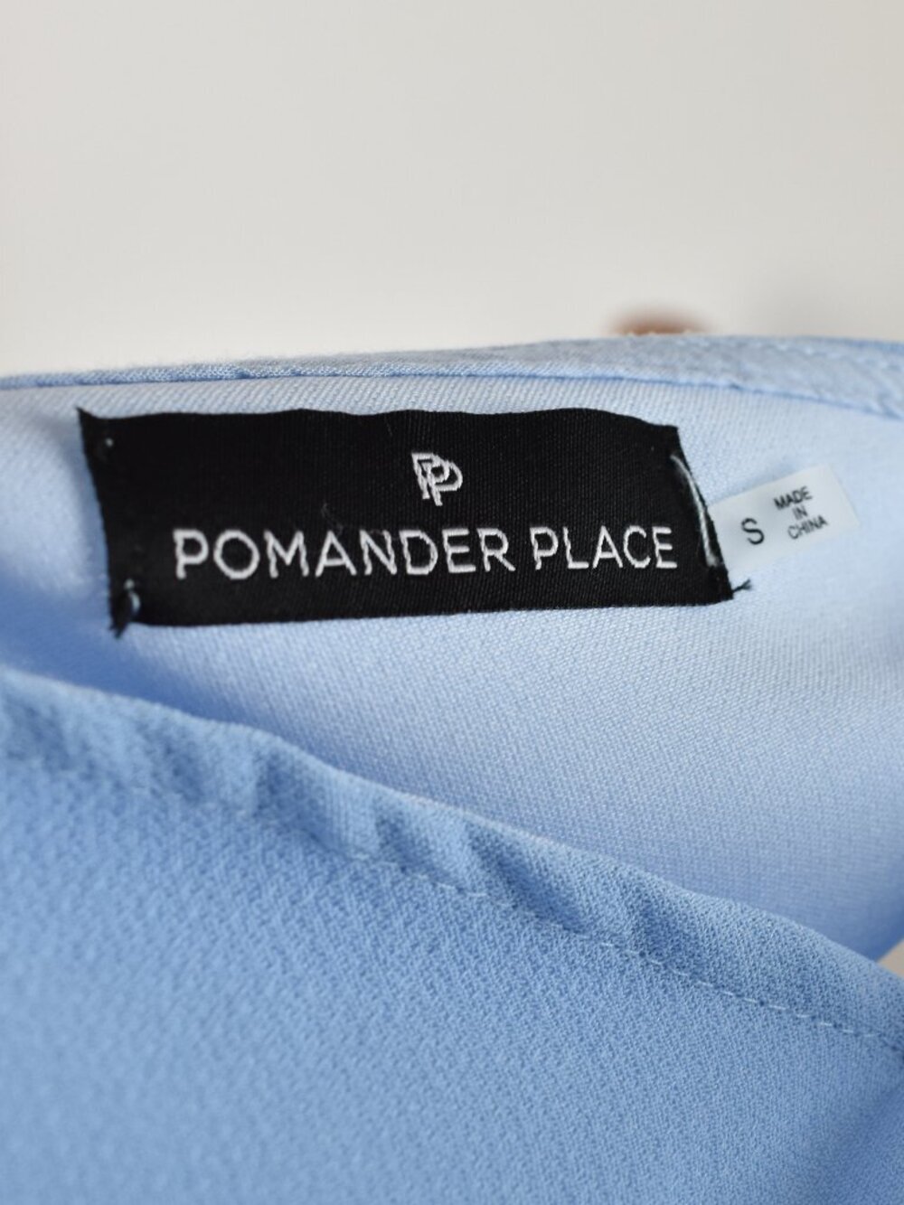 Pomander Place Blythe Baby Blue Mini Dress - S - Picture 9 of 9